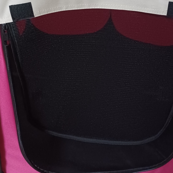 Dog & Cat PET Play pen-foldable tent w/ carrying case & bonus colapsable water - - Picture 4 of 5